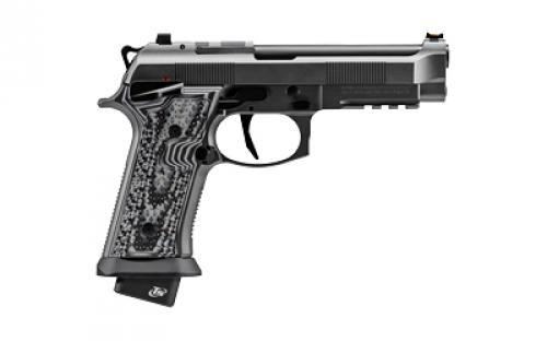 Beretta 80X Cheetah, Semi-automatic Pistol, Double/Single Action, Metal Frame, Compact, 380 ACP, 3.9" Silver Barrel, Black Slide, Olive Drab Green Frame, Optics Ready, Ambidextrous Safety, Interchangeable Front Sight, 13 Rounds, 2 Magazines SPEC0712A