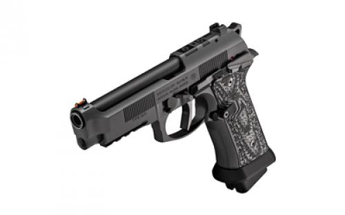 Beretta 80X Cheetah, Semi-automatic Pistol, Double/Single Action, Metal Frame, Compact, 380 ACP, 3.9" Silver Barrel, Black Slide, Olive Drab Green Frame, Optics Ready, Ambidextrous Safety, Interchangeable Front Sight, 13 Rounds, 2 Magazines SPEC0712A