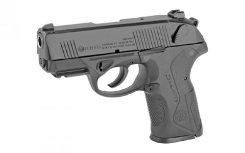 Beretta PX4 Storm, Double Action/Single Action, Semi-automatic, Polymer Frame Pistol, Compact, 9MM, 3.2" Barrel, Matte Finish, Black, 3 Dot Sights, Ambidextrous, 15 Rounds, 2 Magazines JXC9F21