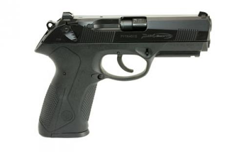 Beretta PX4 Storm, Double Action/Single Action, Semi-automatic, Polymer Frame Pistol, Full Size, 40 S&W, 4" Barrel, Black, 3 Dot Sights, Ambidextrous, 14 Rounds, 2 Magazines JXF4F21