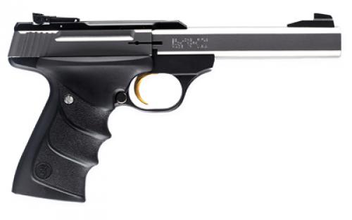 Browning Buck Mark, Standard, Semi-automatic, Metal Frame Pistol, 22LR, 5.5 Barrel, Aluminum, Stainless Finish, URX Grip, 10 Rounds, 1 Magazine 051409490