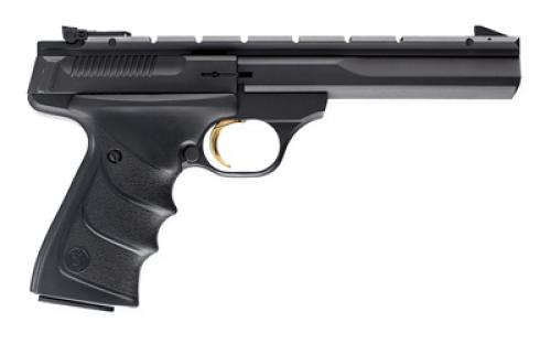 Browning Buck Mark, Contour, Semi-automatic, Metal Frame Pistol, 22LR, 5.5 Barrel, Aluminum, Matte Finish, Black, URX Grip, 10 Rounds, 1 Magazine 051421490