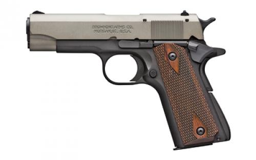 Browning 1911-22A1, Semi-automatic, Metal Frame Pistol, Full Size, 22LR, 4.25 Barrel, Aluminum,  Anodized Finish, Gray Slide, Black Frame, 10 Rounds, 1 Magazine 051879490