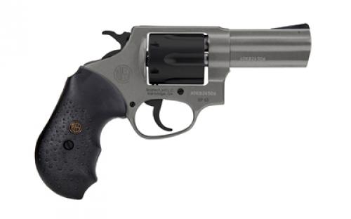 Rossi RP63, Double Action/Single Action, Steel Framed Revolver, 357 Magnum, 3" Barrel, Cerakote Finish, Tungsten, Rubber Grips, Fixed Sights, 6 Rounds 2-RP631C