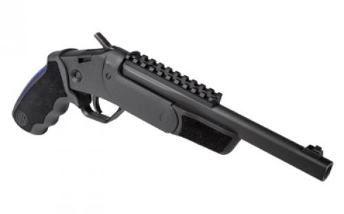 Rossi Brawler, Single Shot, 410 3"/45 Long Colt, 9" Barrel, Steel, Matte Finish, Black, Rubber Grips, 1 Round SSPB9-BK