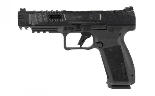 CANIK SFX Rival Dark Side, Striker Fire, Semi-automatic , Polymer Frame Pistol, Full Size, 9MM, 5 Barrel, Matte Finish, Black, 18 Rounds, 2 Magazines, Includes MeCanik MO1 Optic HG7161-N