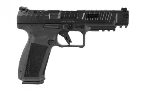 CANIK SFX Rival Dark Side, Striker Fire, Semi-automatic , Polymer Frame Pistol, Full Size, 9MM, 5" Barrel, Matte Finish, Black, 18 Rounds, 2 Magazines, Includes MeCanik MO1 Optic HG7161-N