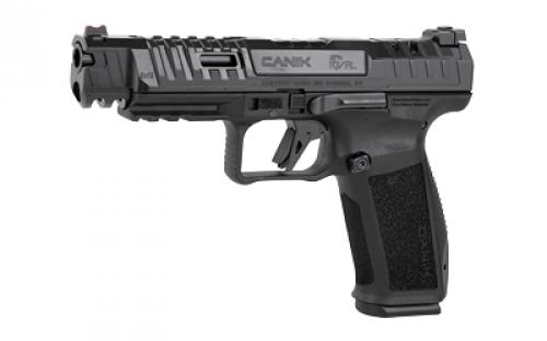 CANIK SFX Rival Dark Side, Striker Fire, Semi-automatic , Polymer Frame Pistol, Full Size, 9MM, 5" Barrel, Matte Finish, Black, 18 Rounds, 2 Magazines, Includes MeCanik MO1 Optic HG7161-N