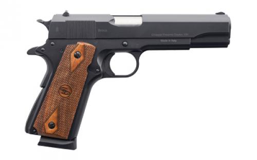 Charles Daly 1911 Field Grade, Semi-automatic, Metal Frame Pistol, Full Size, 9mm, 5 Barrel, Steel, Matte Finish, Black, Walnut Grips, 8 Rounds, 1 Magazines 440.169