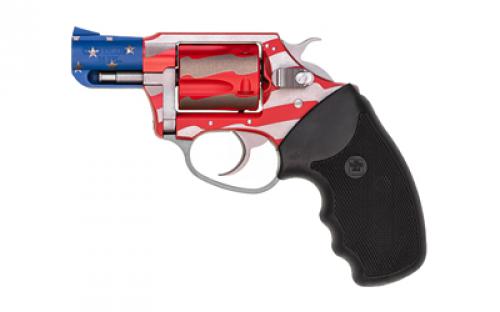 Charter Arms Old Glory, Revolver, 38 Special, 2 Barrel, Steel, Cerakote Finish, Red/White/Blue, Rubber Grips, Fixed Sights, 5 Rounds 23872