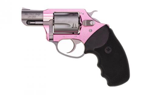 Charter Arms Pink Lady, Ultra Lite, Revolver, 38 Special, 2 Barrel, Aluminum, Anodized Finish, Pink, Rubber Grips, Fixed Sights, 5 Rounds 53830