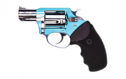 Charter Arms Blue Diamond, Revolver, 38 Special, 2 Barrel, Aluminum, Anodized Finish, Turquoise and Silver, Rubber Grips, Fixed Sights, 5 Rounds 53879