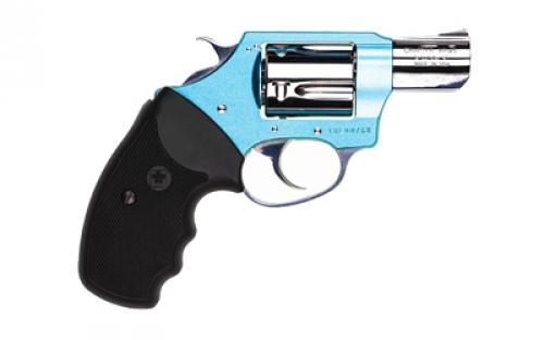 Charter Arms Blue Diamond, Revolver, 38 Special, 2" Barrel, Aluminum, Anodized Finish, Turquoise and Silver, Rubber Grips, Fixed Sights, 5 Rounds 53879