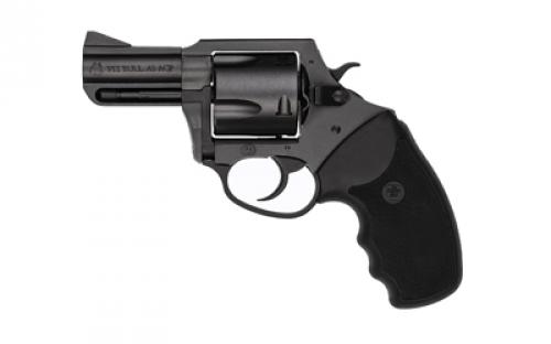 Charter Arms Pitbull, Revolver, 45ACP, 2.5 Barrel, Aluminum, Nitride Finish, Black, Rubber Grips, Fixed Sights, 5 Rounds 64520