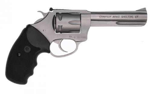 Charter Arms Pathfinder, Revolver, 22LR, 4.2" Barrel, Aluminum, Anodized Finish, Silver, Rubber Grips, Adjustable Sights, 8 Rounds 72242