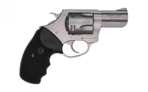 Charter Arms Pitbull, Revolver, 40 S&W, 2.3" Barrel, Aluminum, Matte Finish, Silver, Rubber Grips, Fixed Sights, 5 Rounds 74020