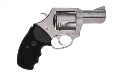 Charter Arms Pitbull, Revolver, 45ACP, 2.5" Barrel, Steel, Stainless Finish, Silver, Rubber Grips, Fixed Sights, 5 Rounds 74520