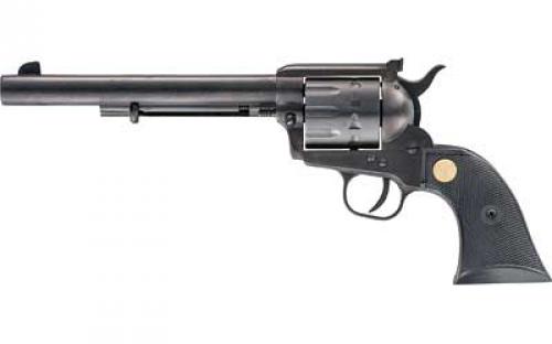 Chiappa Firearms SAA 17-10, Revolver, Single Action, 17HMR, 7.5 Barrel, Alloy, Black, Plastic Grips, Adjustable Rear Sight, 10 Rounds CF340.182