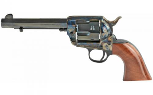 Cimarron El Malo, Single Action Revolver, 45 Long Colt, 5.5 Barrel, Steel Frame, Color Case Hardened, Walnut Grips, 6 Rounds PP411MALO