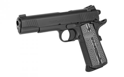 Colt's Manufacturing Combat Unit Government, 1911, Semi-automatic, Metal Frame Pistol, Full Size, 45ACP, 5" Barrel, Matte Finish, Steel Construction, G10, Adjustable Sights, 8 Rounds, 1  Magazine O1080CCU