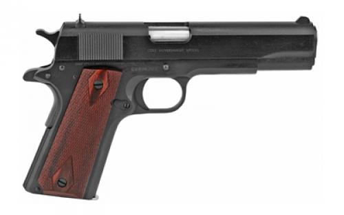 Colt's Manufacturing Government Model, 1911 Classic, Semi-automatic, Metal Frame Pistol, Full Size, 38 Super, 5" Barrel, Steel Construction, Blued Finish, 9 Rounds, 1 Magazine O1911C-38