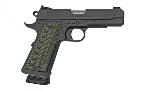 Colt's Manufacturing Custom Carry Limited, 1911, Semi-automatic, Metal Frame Pistol, Commander Size, 9MM, 4.25" Barrel, Steel, Smoked Grey Decobond (PVD) Finish, G10 Grips, Fixed Night Sights, Thumb Safety, 10 Rounds, 1 Magazine O4042CS