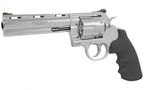 Colt's Manufacturing Anaconda, Revolver, 44 Magnum, 6" Barrel, Semi-Bright Stainless Finish, Hogue Grip, 6 Rounds ANACONDA-SP6RTS