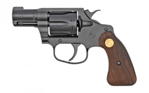 Colt's Manufacturing Cobra Special, Revolver, 38 Special, 2 Barrel, Steel, Black PVD Finish, Retro Wood Grips, Brass Bead Front Sight, 6 Rounds COBRA-MB2WBB