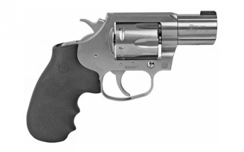 Colt's Manufacturing King Cobra Carry, Revolver, Double Action/Single Action, 357 Magnum, 2" Barrel, Steel, Stainless Finish, Hogue Grips, Brass Bead Front Sight, 6 Rounds KCOBRA-SB2BB-S