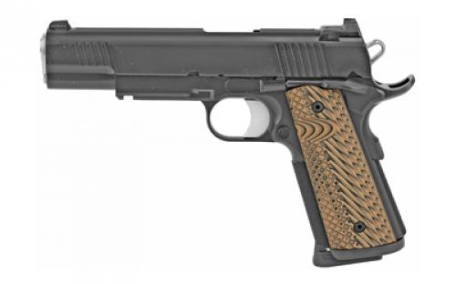 Dan Wesson Specialist, Semi-automatic, 1911, Full Size, 45 ACP, 5 Barrel, Steel Frame, Black, G10 Grips, 8Rd, 1913 Rail, Ambidextrous Safety, Night Sights 01801