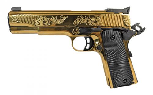 Girsan MC1911 Deluxe, Semi-automatic, 1911, Full Size, 45ACP, 5 Barrel, Gold, 8Rd, BLEM (Scratched Receiver) 390093