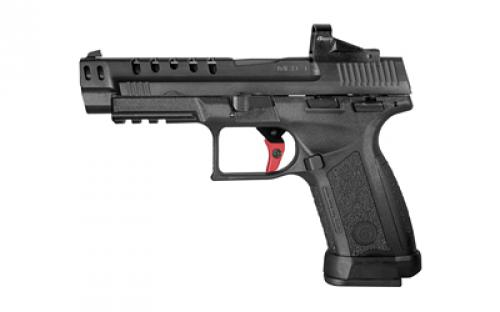 Girsan Girsan MC9, Striker Fired, Semi-automatic, Polymer Framed Pistol, 9MM, 4.6 Barrel, Matte Finish, Black, EAA Far-Dot Optic, Interchangeable Back Straps, 17 Rounds, 1 Magazine 390355