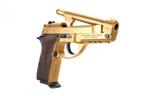 Girsan MC14T Solution, Semi-automatic, Double Action/Single Action, 380 ACP, 4.5 Tip Up Barrel, Gold Finish, 13 Rounds, 1 Magazine 390870