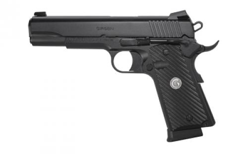 Girsan MC1911S Untouchable, 1911, Semi-Automatic, Metal Frame Pistol, Full-Size, 45ACP, 5 Barrel, Steel, Camo Finish, Black, G10 Grips, 3-Dot Sights, Ambidextrous Safety, 8 Rounds, 1 Magazine 392068