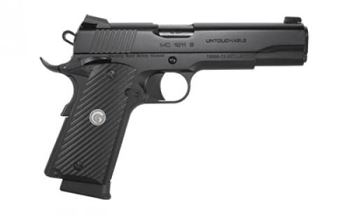 Girsan MC1911S Untouchable, 1911, Semi-Automatic, Metal Frame Pistol, Full-Size, 45ACP, 5" Barrel, Steel, Camo Finish, Olive Drab Green, G10 Grips, 3-Dot Sights, Ambidextrous Safety, 8 Rounds, 1 Magazine 392074