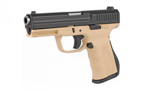 FMK Firearms 9C1G2, Striker Fired, Semi-automatic, Polymer Framed Pistol, 9MM, 3.87" Barrel, Black Slide, Flat Dark Earth Frame, 14 Rounds, 1 Magazine FMKG9C1G2RSS