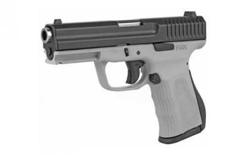 FMK Firearms 9C1G2, Striker Fired, Semi-automatic, Polymer Framed Pistol, 9MM, 3.87" Barrel, Black Slide, Titanium Grey Polymer Frame, 14 Rounds, 1 Magazine FMKG9C1G2SSS