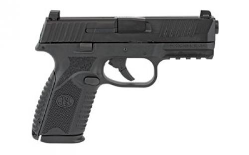 FN America FN 509, Semi-automatic, Striker Fired, Mid Size, 9MM, 4" Barrel, Polymer Frame, Black Finish, 2-15Rd Magazines, 3 Dot Sights, Non-Manual Safety 66-100463