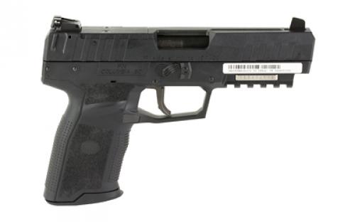 FN America Five Seven MRD, Striker Fired, Semi-automatic, Polymer Frame Pistol, Full Size, 5.7X28MM, 4.8" Barrel, Matte Finish, Black, Stippled Textured Grip, Optic Ready, Adjustable Sights, Ambidextrous, 20 Rounds, 2 Magazines, Includes Ballistic Zippered Case 66-101274