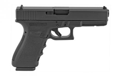 Glock 20SF Gen3, Striker Fired, Semi-automatic, Polymer Frame Pistol, Full Size, 10MM, 4.61" Barrel, Matte Finish, Black, Fixed Sights, 15 Rounds, 2 Magazines, Right Hand G20SF15AUT