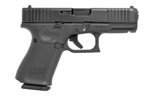 Glock 23 Gen5, Striker Fired, Semi-automatic, Polymer Frame Pistol, Compact, 40 S&W, 4.01" Barrel, nDLC Finish, Black, Fixed Sights, 13 Rounds, 2 Magazines, Right Hand G23513AUT