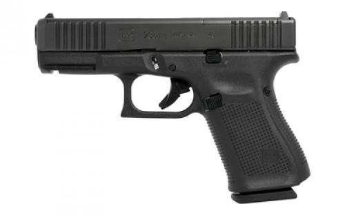 Glock 23 M.O.S., GEN 5, Semi-automatic, Striker Fired, Compact, 40 S&W, 4.02, Black, Interchangeable, 13 Rounds, 2 Mags, Fixed Sights, Polymer, Matte G23513MOSAUT