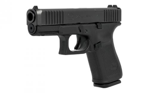 Glock 23 M.O.S., GEN 5, Semi-automatic, Striker Fired, Compact, 40 S&W, 4.02", Black, Interchangeable, 13 Rounds, 2 Mags, Fixed Sights, Polymer, Matte G23513MOSAUT