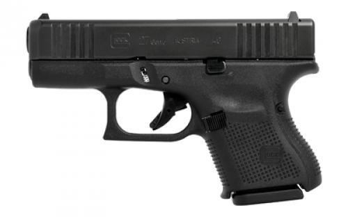 Glock 27, GEN 5, Semi-automatic, Striker Fired, Sub-Compact, 40 S&W, 3.43, Black, Polymer, 9 Rounds, 2 Mags, Fixed Sights, DLC G275AUT