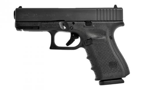 Glock 32 GEN 4, Semi-automatic, Striker Fired, Compact, 357 Sig, 4.02, Black, Interchangeable, 13Rd, 2 Mags, Fixed Sights, Polymer, Matte G32413AUT