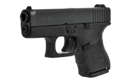 Glock 33, GEN 4, Semi-automatic, Striker Fired, Sub-Compact, 357 Sig, 3.43", Black, Interchangeable, 9 Rounds, 2 Mags, Fixed Sights, Polymer, Matte G334AUT