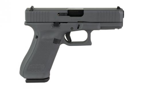 Glock 45, Semi-automatic, Striker Fired, Compact, 9MM, 4.02" Barrel, Cerakote Finish, Sniper Gray, 17 Rounds, 3 Magazines PA455S204-SG