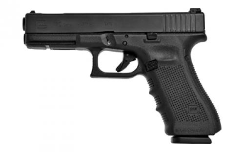 Glock 17C, GEN 4, Semi-automatic, Striker Fired, Full Size, 9MM, 4.49, Black, 17 Rounds, 3 Mags, Fixed Sights, Polymer, Matte PG1759203