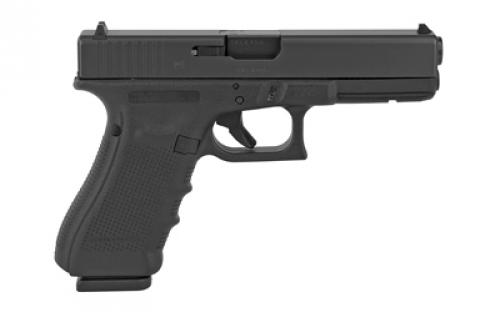 Glock 31 Gen4, Striker Fired, Semi-automatic, Polymer Frame Pistol, Full Size, 357 SIG, 4.49" Barrel, Matte Finish, Black, Fixed Sights, 10 Rounds, 3 Magazines PG3150201