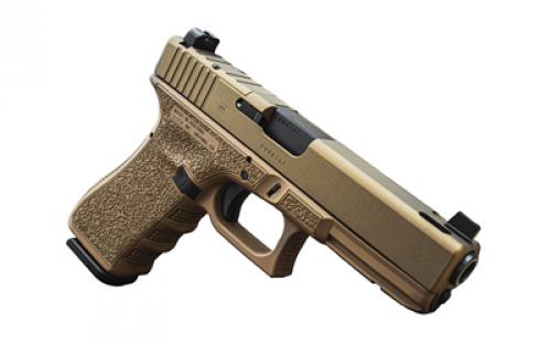 Glock 22X Gen3, Striker Fired, Semi-automatic, Polymer Frame Pistol, Full Size, 40 S&W, 4.49" Barrel, Matte Finish, FDE, Suppressor Height Sights, 15 Rounds, 2 Magazines, Glock OEM Rail, Static Laser Stippling, Optic Cut for Trijicon/Holosun With Hardware, Ported Barrel And Slide PI2250203-22X